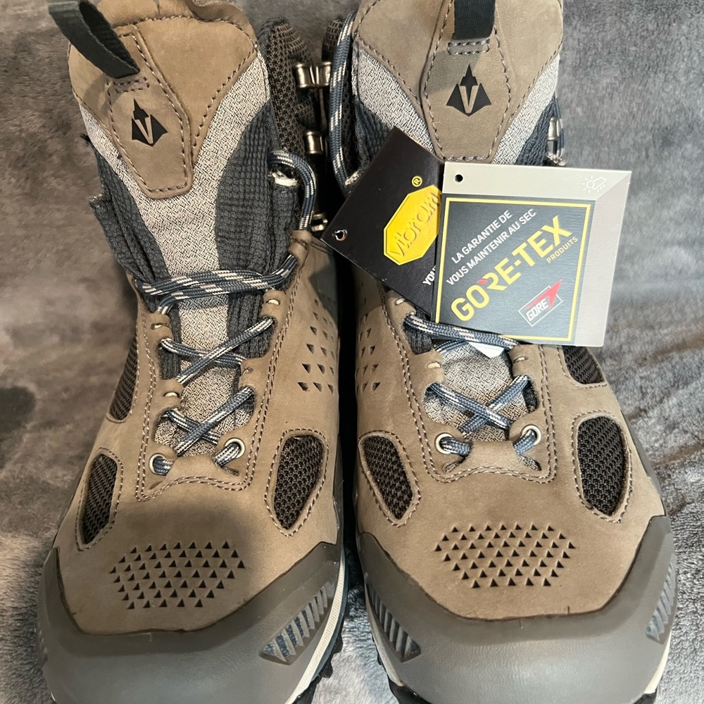 Vasque Women's Wide Hiking Boots - Dark Gray with Black Trim
